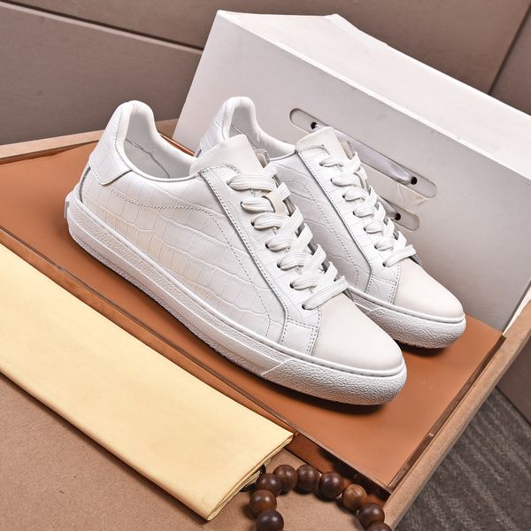 

milan catwalk style men casual leather shoes sport sneakers paris designer shoe mens dress fashion sneaker man shose supsneaker, Black