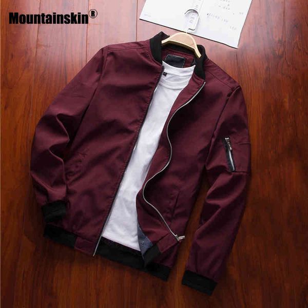 

mountain men's casual bomber spring and autumn long sve tight et, fashion, sa585, Black
