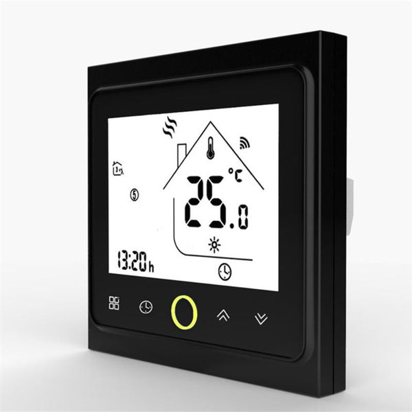 

smart home control 95~250v wifi thermostat temperature controller for water electric floor heating gas boiler works with alexa google