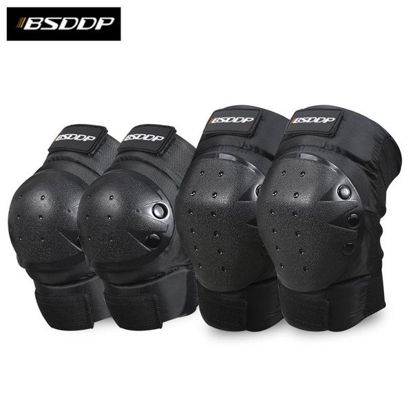 

motorcycle armor 4 pcs knee pads guards elbow racing off-road protective kneepad motocross brace protector motorbike protection