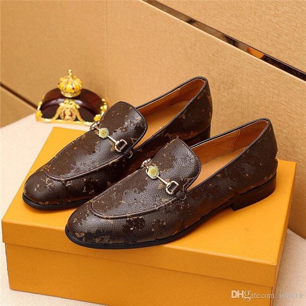

l5 men shoes 2020 new arrival dress shoes business leather lace-up footwear formal shoes for wedding party, Black