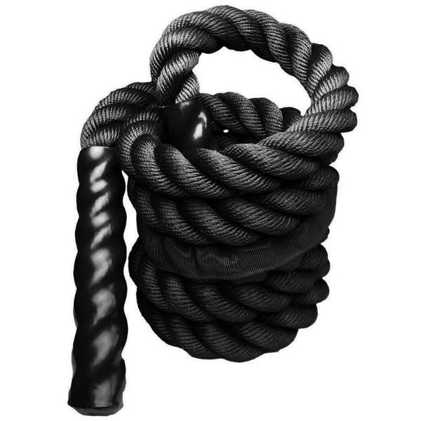 

jump ropes 25mm weighted battle fitness home gym training strength non slip handle portable heavy rope outdoor builds power