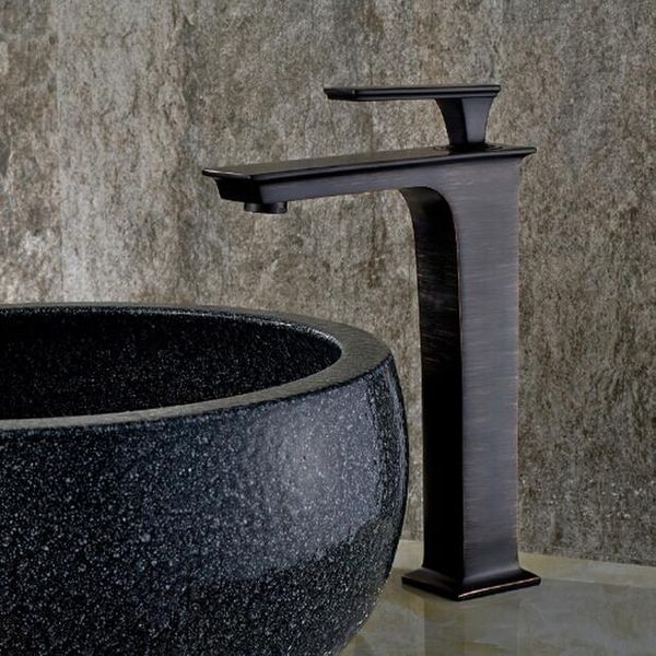 

bathroom sink faucets solid brass est luxury design deck mounted vessel faucet mablack square basin tap mixer
