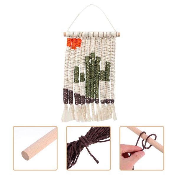 

tapestries 1 set pattern macrame tapestry diy hanging decor wall blanket