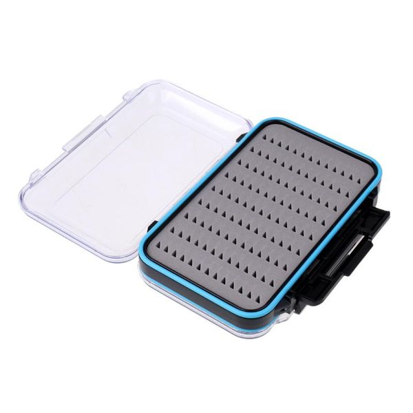 

two-sided waterproof box slit foam/easy grip foam fishing accessories