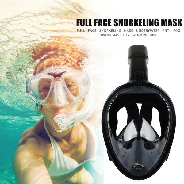 

diving masks full face scuba snorkeling mask adults safe waterproof underwater respirator goggles set respiratory