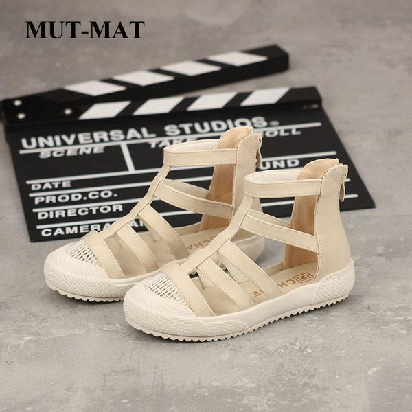 

children's shoes 2021 summer baotou sandals girls princess children fashion roman, Black;red