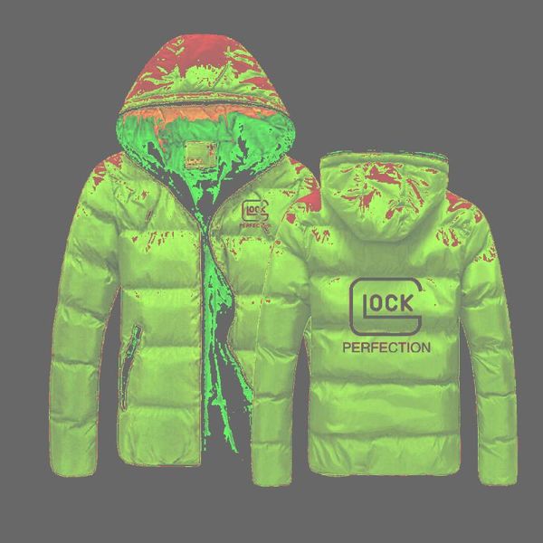 

men's hoodies & sweatshirts 2021 the winter men perfection shooting print waterproof warmth jacket snow clothes comfortable zipper har, Black