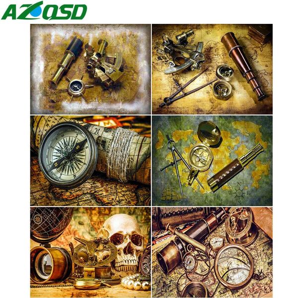 

diamond painting azqsd 5d map full drill handicraft embroidery landscape mosaic picture of rhinestones decor for home