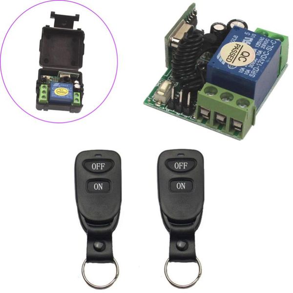 

1ch mini rf wireless remote control switch 315mhz 433mhz universal power on off lighting/lamp controlers