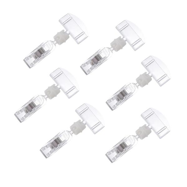 

frames 6pcs price tag display holder food sign advertising clip useful clamp