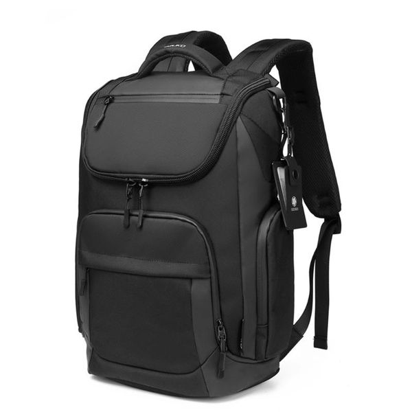 

backpack oxford spinning men's business casual 15.6-inch computer bag travel sports trend large capacity rucksack