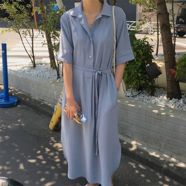 

casual dresses hzirip dress long for women, blue shirt, loose, summer, elegant, casual, prom, iv16, Black;gray