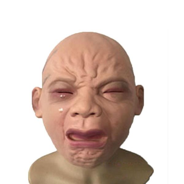 

party masks rctown halloween mask crying face latex headgear