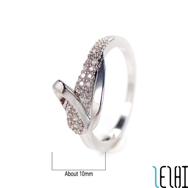 

charm exquisite eternal love diamond wedding jewelry sets s925 silver plating engraved ribbon ice up ring fashion bridal forever promise jew, Slivery;golden