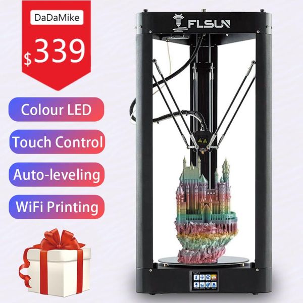 

printers dadamike resume printing wifi print automatic leveling colours touch lcd display screen creality 3d silent mainboard