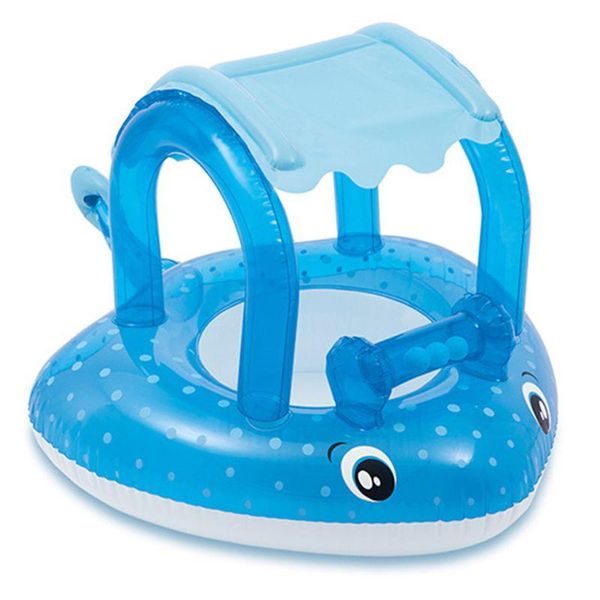 

life vest & buoy kid children swimming floats swim shade seat ring summer out pool toy thicken tube