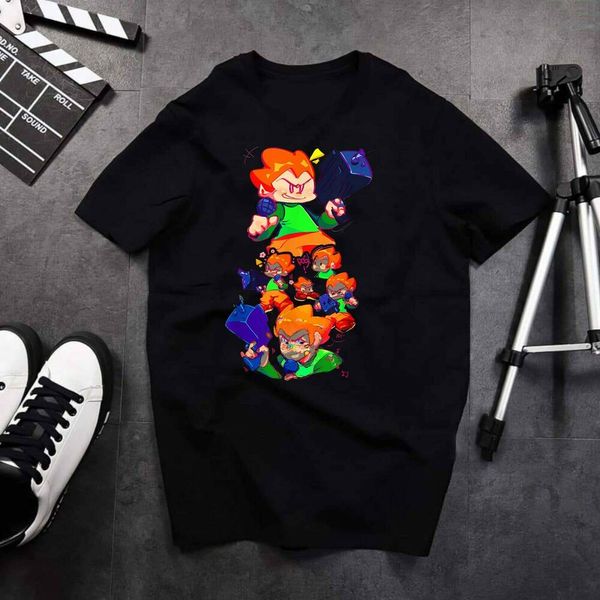 

friday night funkin boyfriend t-shirt, White;black