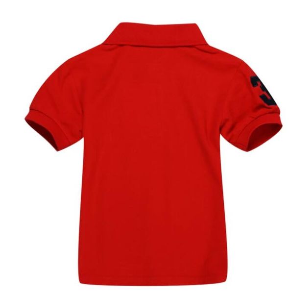 Crianças Designer Polos Camisa Bordado Roupas Bebê Meninos Meninas Marca Carta Polo T-shirt Roupas Casuais Crianças Tee Tops01