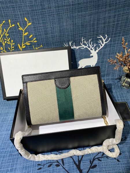 

designer classic ophidia red green stripe bag chain shoulder luxury crossbody handbag fashion puse wallet handbags tote bags v4mo#