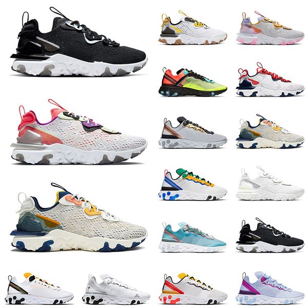

2021 arrival epic running shoes react vision black iridescent summit white light orewood brown tour yellow element 55 undercover trai