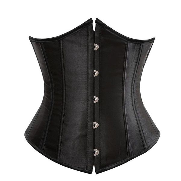

women's shapers satin girdle waist clip solid color ladies body sculpting abdomen trainer shaper trainers women belts, Black;white