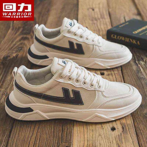 

huili men's canvas shoes low breathable board versatile 2021 autumn winter sports casual plush white, Black