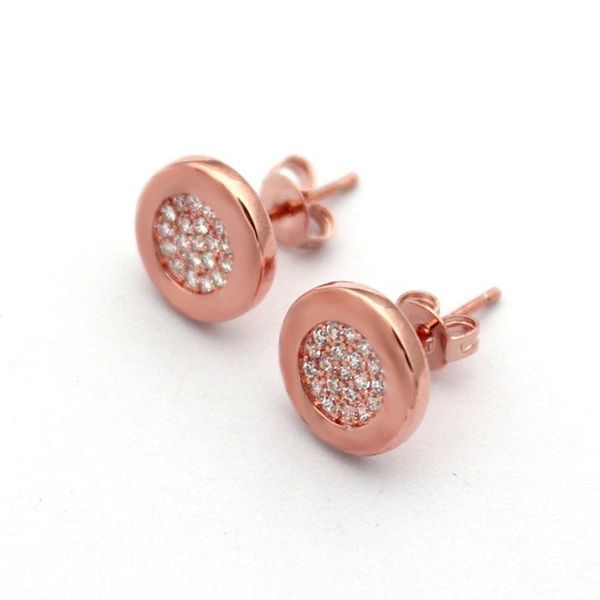 

hoop & huggie luxury jewelry for women earrings rose gold mini retro temperament stainless steel korean gifts wholesale, Golden;silver