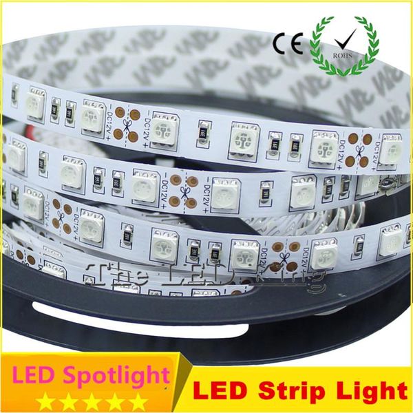 

strip 3528 fiexible light 60led/m 5m 300led dc 12v cool white warm red green blue yellow rgb strips led
