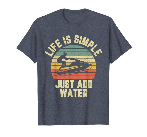 

jet ski shirt vintage funny jetski t-shirt just add water, White;black