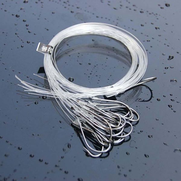 

bind fishing line hooks size no.8-20# fishhook 20-24 pieces pack