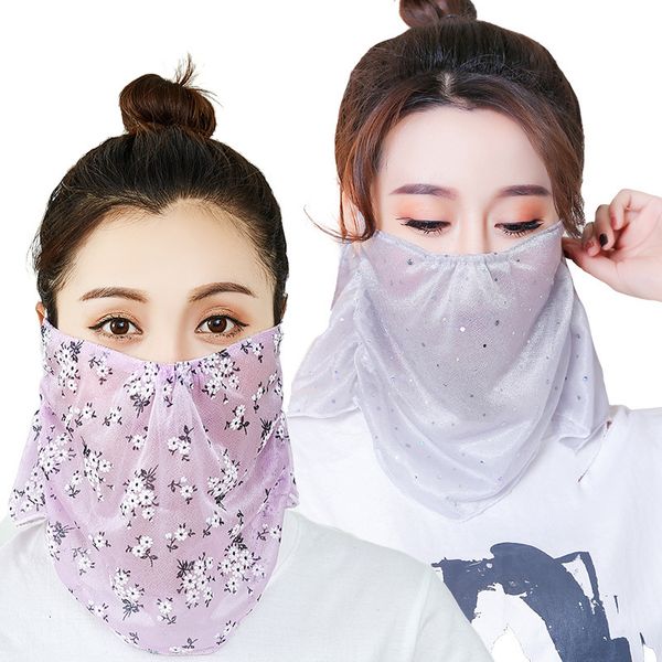 

mask women's sunscreen beauty in spring and summer