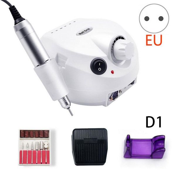 

nail drill & accessories 35000/20000 rpm electric bits set mill file cutter machine manicure