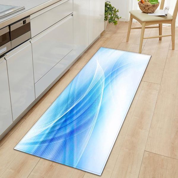 

carpets absorbent long mat kitchen anti-slip flannel floor mats bedside carpet rugs doormat home decor tatami
