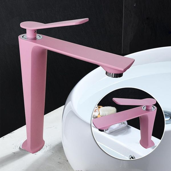 

lottin basin faucet bathroom mixer tap pink sink faucets