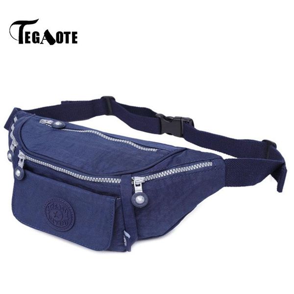 

waist bag women's money belt nylon casual multifunctional fanny pack bags girl solid bum bolsa hip 2021