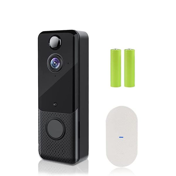 

doorbells waterproof outdoor wireless doorbell, wifi digital peephole door, smart home doorbell with camera, intercom without tuya