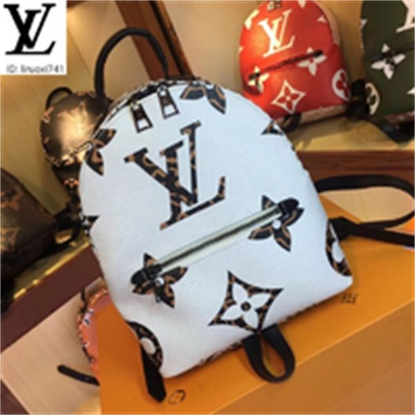 

brand designer luxury b09i m41500 prestige colorblock backpack white women backpacks fashion women shows oxidized leather business bags tote, Red;black