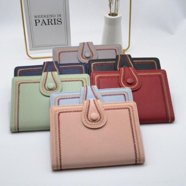 

card holders fashion holder multifunctional embroidered passport pu document, Brown;gray