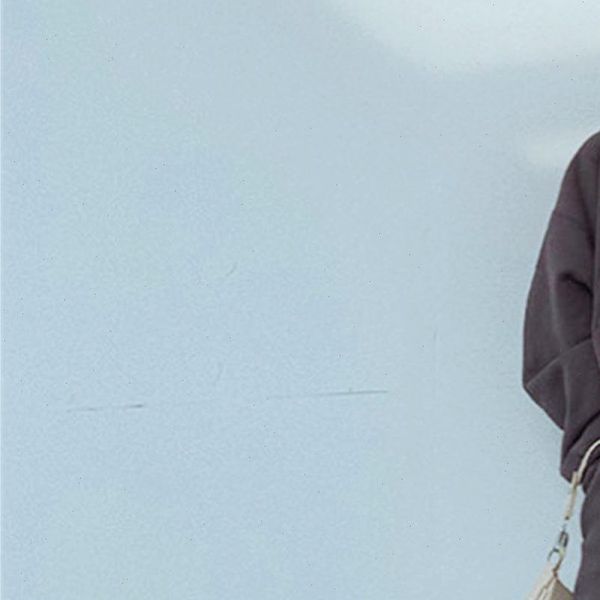 

two piece set streetwear women tracksuits hooded solid color short and loose long pants 2 fashion sport, Gray