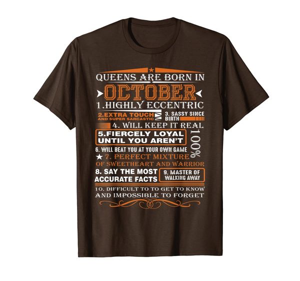 

libra zodiac tshirt queens are born in october woman b-day t-shirt, White;black