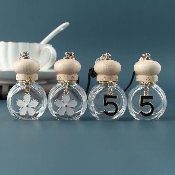 

storage bottles & jars 10ml little white flower fragrance essential oil pendant 100pcs/lot