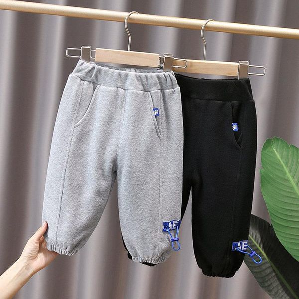 

trousers winter baby pants warm sports infant thicken boys girl cargo clothes born clothing 0-5 years, Blue
