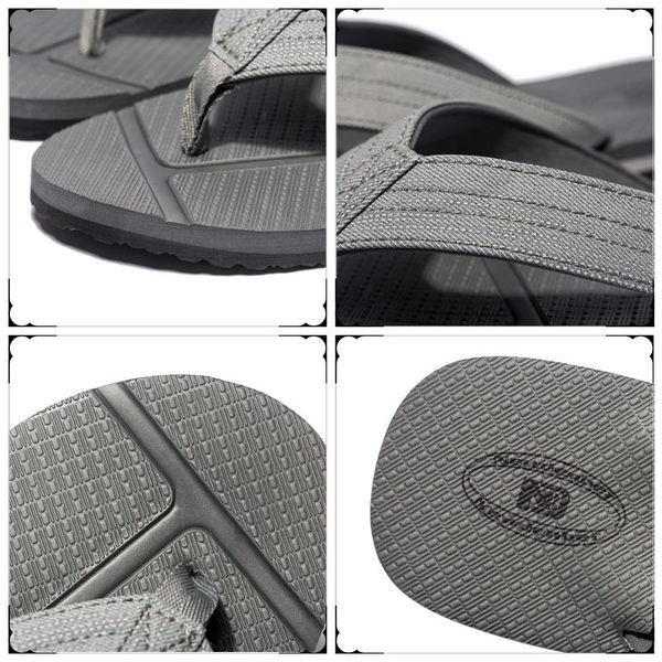 

summer men flip flops outdoor beach sandals casual shoes slippers light soft mans footwear big size 40-48 zapatos de hombre, Black