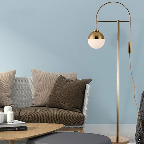 

modern led iron standing lamp staande stand floor lamps