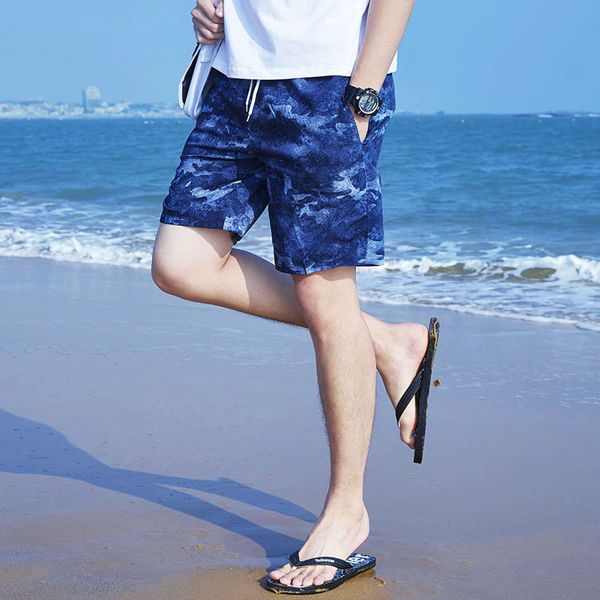 

men's swimwear 2021 summer swimsuits beach pants casual 5-point underpants trend