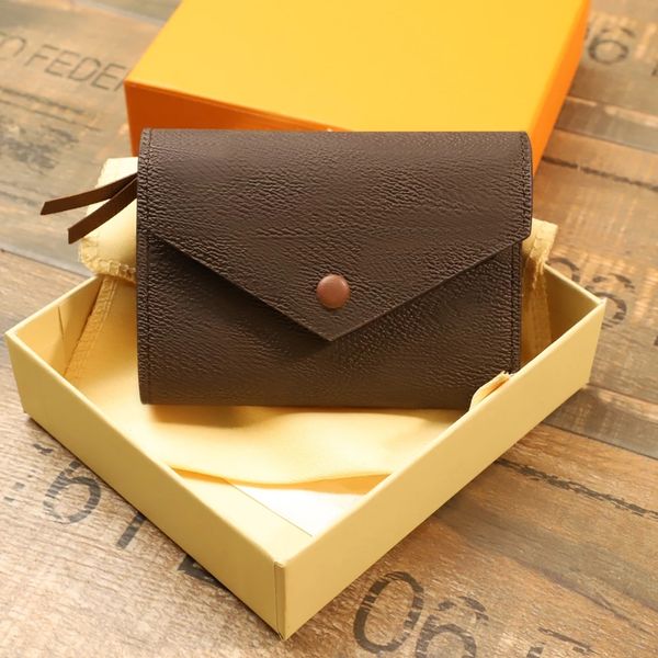 

designers wallets fashion hasp folding zipper cute coin purse women luxurys short credit card holder wallet 4/colors to choose with serial n, Red;black