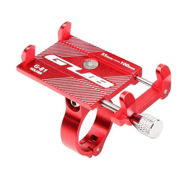 

cell phone mounts & holders universal bike bicycle holder handlebar stand mount motorcycle aluminum alloy clip for mobile gpsbracket