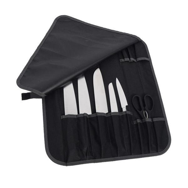 

storage bags kitchen accessories durable household chef knife bag slots case travel pouch organizer holder