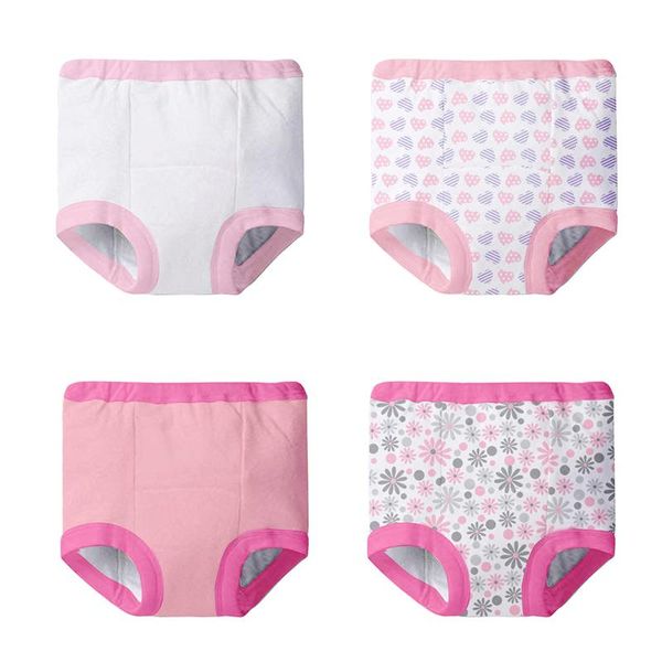

baby shorts pants floral print high waist diaper panty potty training for girls boys solid color wholesale, Black